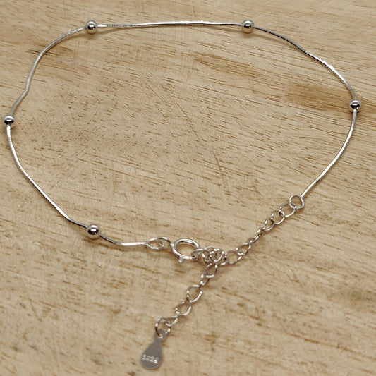 Armband zilver 925 bolletjes